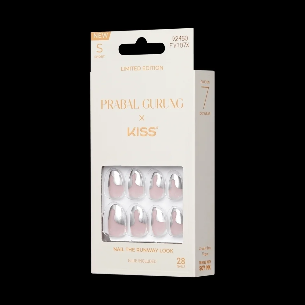 Limited Edition Prabal Grunge X Kiss Nails•28 Nails•Glue Included